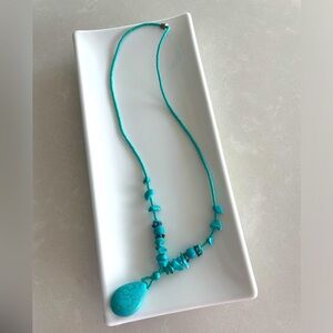 Turquoise Beaded Necklace